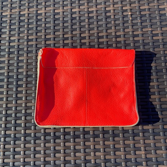 GAP Genuine Leather Envelope Clutch - Picture 5 of 6